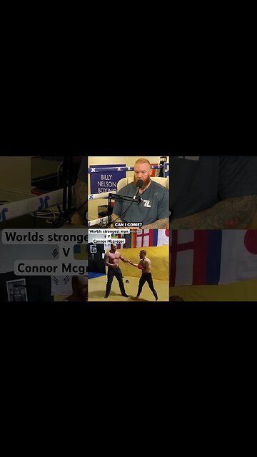 Worlds strongest man v Connor Mcgregor