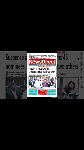 Today's Newspaper #newsupdate