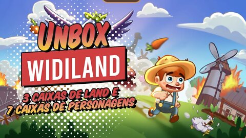 #Widiland Unbox 3 caixas de lands e 7 caixas de personagens. Confira!