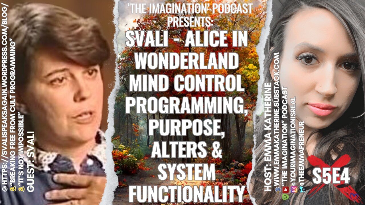 S5E4 | Svali - Alice in Wonderland Mind Control Programming, Purpose, Alters & System Functionality