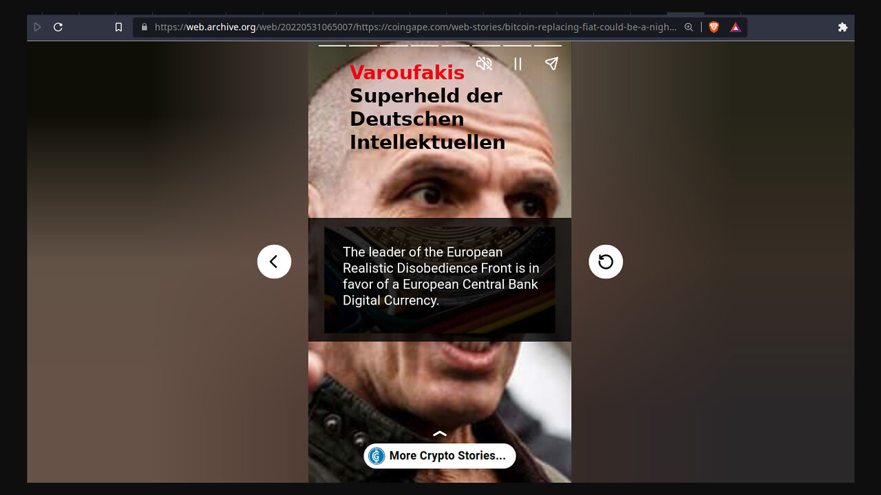Sommermärchen, Varoufakis für Digitale Währung der Zentralbank