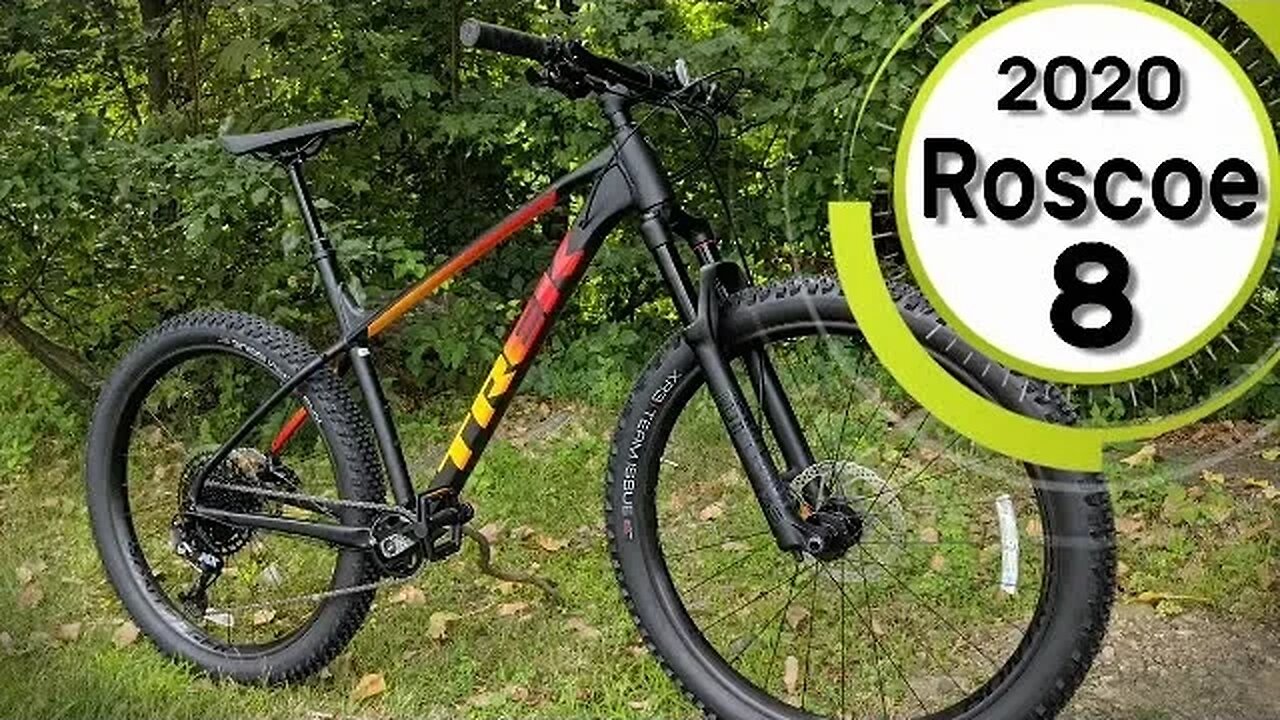 Factory Upgrade - 2020 Trek Roscoe 8 27.5+ Hardtail MTB - Feature Review and Weight