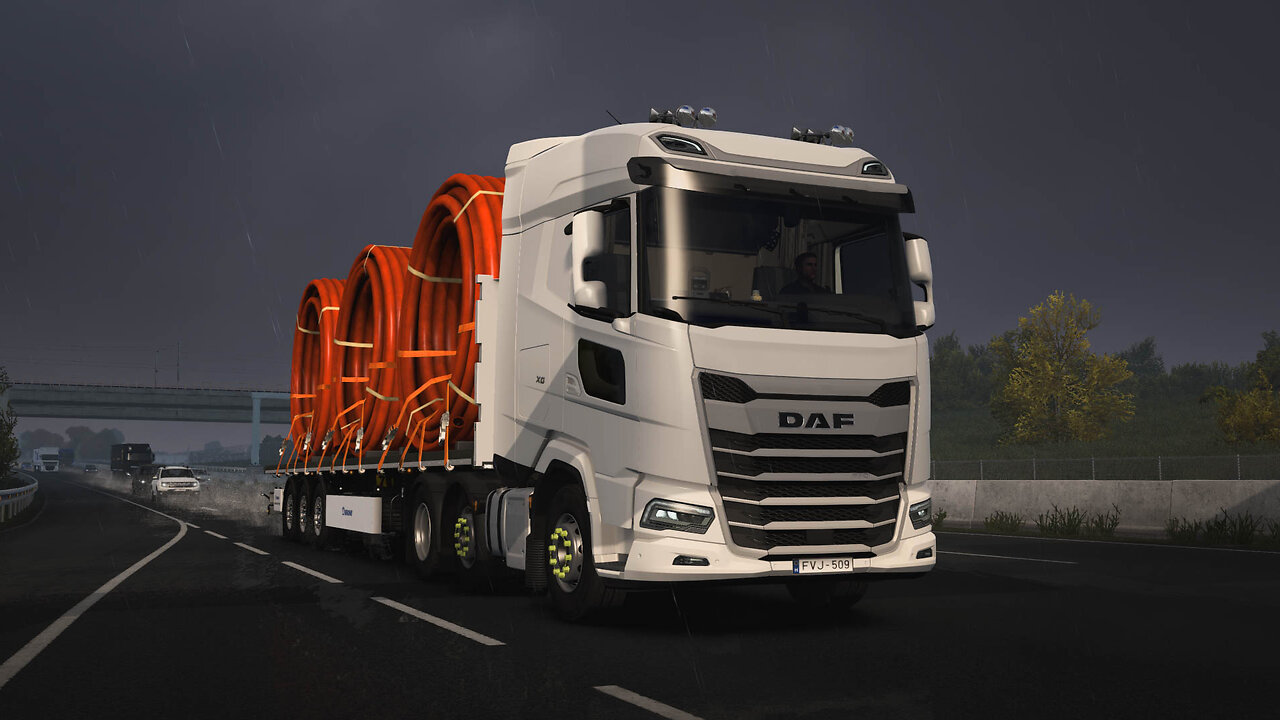 ETS2 DAF XG 530 | Linz AT to Vienna AT | Plastic Pipes 12t