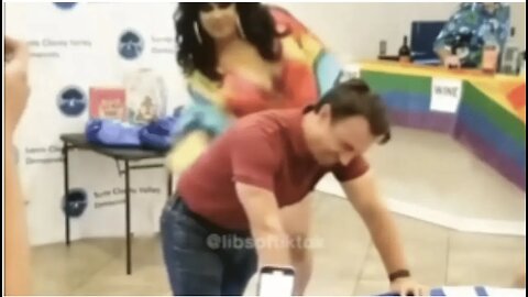 California Mayor spanked by drag queen