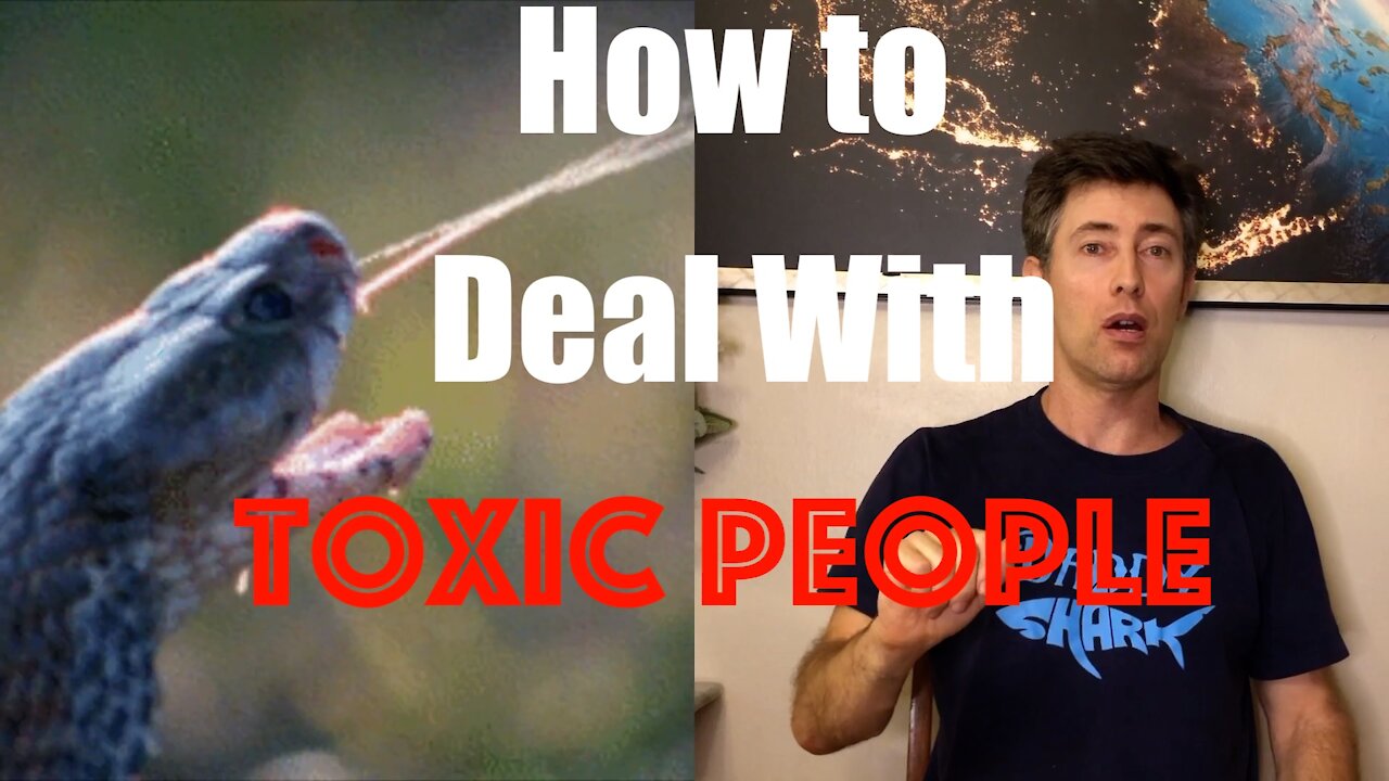 How To Deal With Toxic People You Cannot Avoid- It's Not YOU, It's THEM. Strategies for Mean People