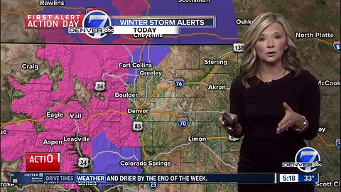 Monday 5:30 a.m. forecast