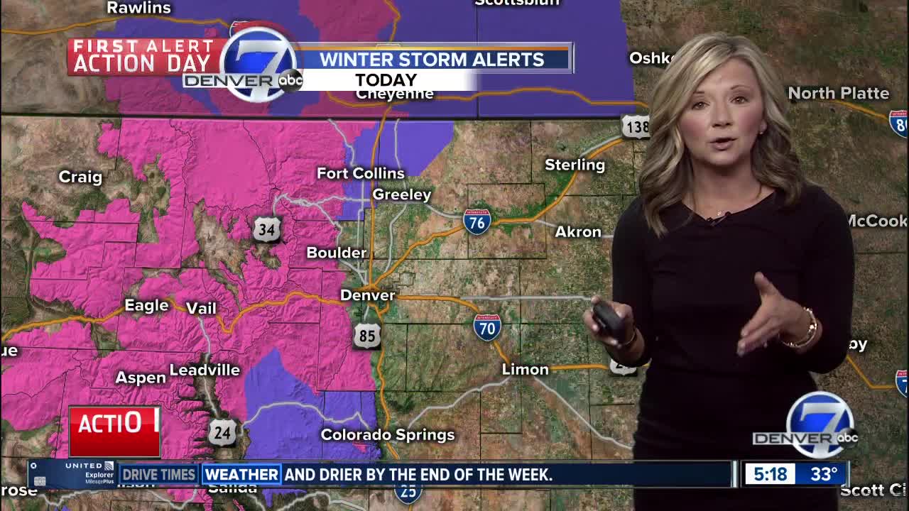 Monday 5:30 a.m. forecast
