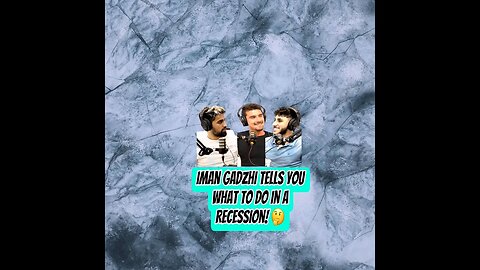 Iman Gadzhi tells you what to do in a Recession! #shorts
