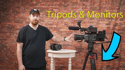 Tripods and monitors