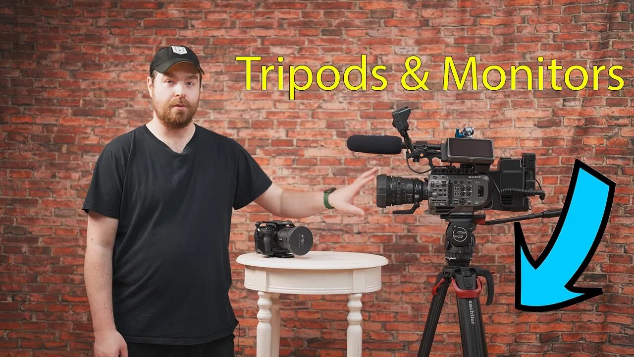 Tripods and monitors