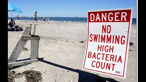 BEACHES HOST FLESH EATING BACTERIA - 18 BEACHES IN MASS UNSAFE DUE TO BACTERIA