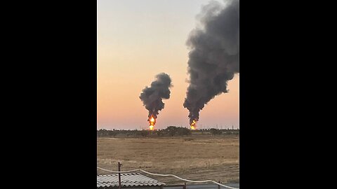 🔥💥 BAVOVNA at the oil depot in Proletarsk, Rostov region after UAVs attack P2