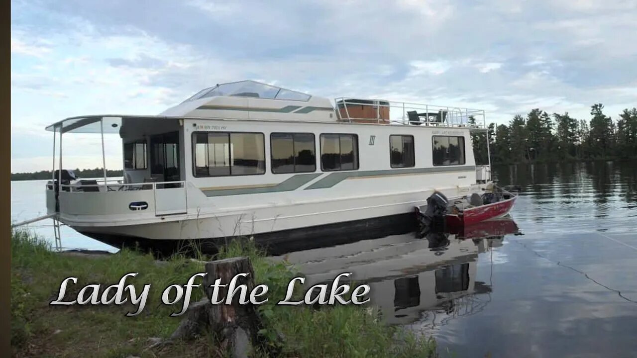 Rainy Lake Houseboats Lady of the Lake 2015