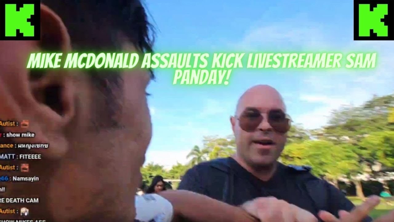 TBT: MIKE MCDONALD BEATS UP SAM PANDAY POPULAR FINGER KICKSTREAMER #kickstreaming