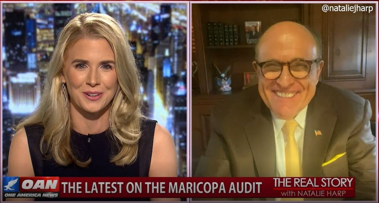 The Real Story - OANN Maricopa Latest with Rudy Giuliani