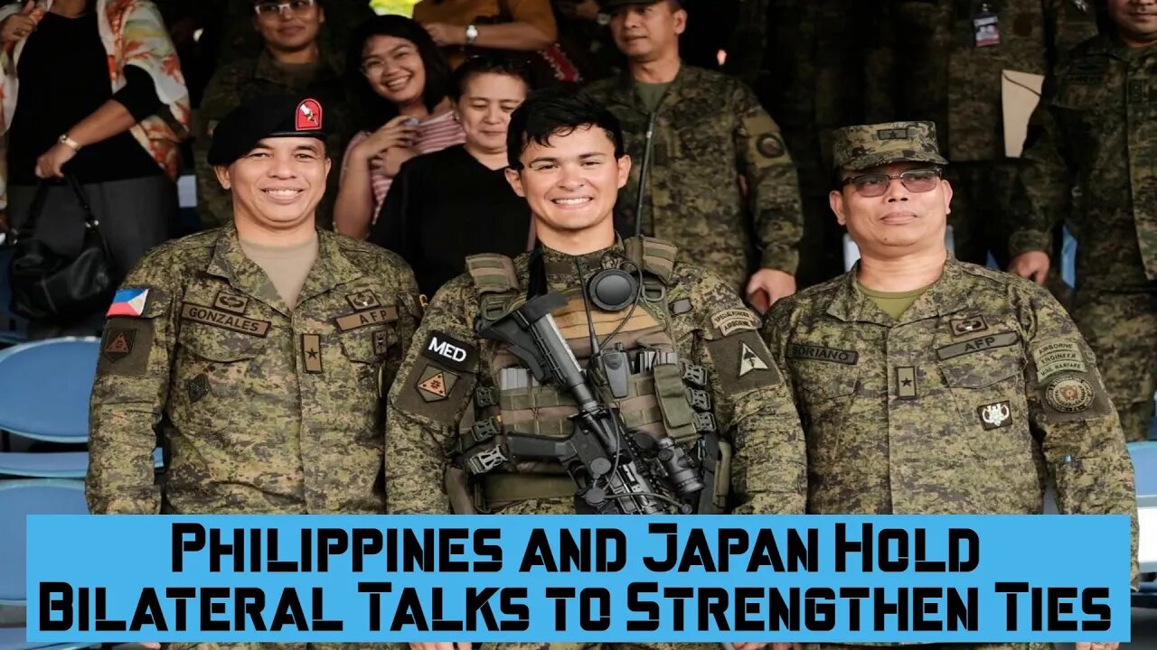 Philippines and Japan Hold Bilateral Talks to Strengthen Defense Ties #japan #philippines