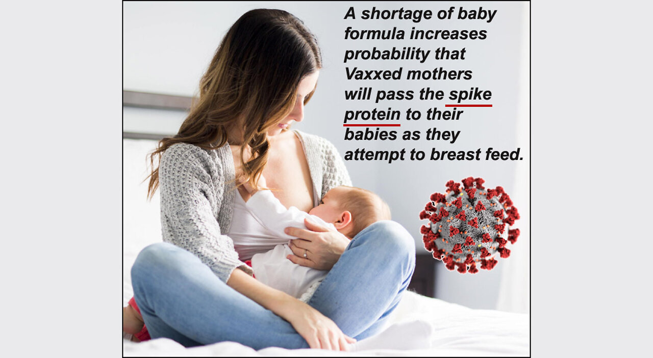 Breast Feeding Transfers Spike Protein to Baby