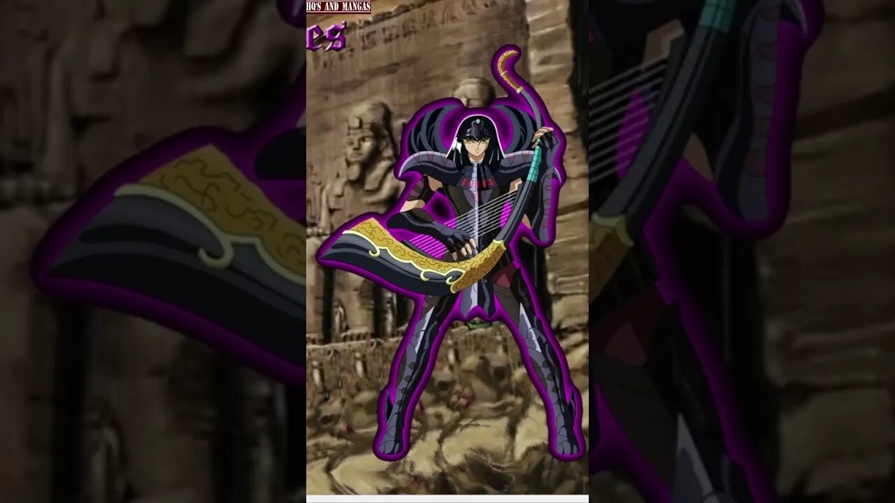 Os Cavaleiros Do Zodíaco - Espectro De Hades Pharaó De Sphinx Anime