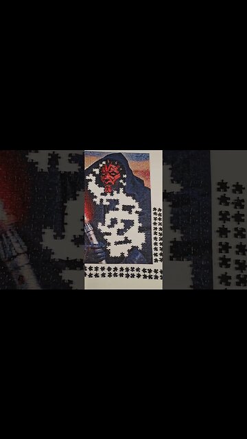 Darth Maul is losing this battle! 😅🧩 #shorts #puzzle #jigsawpuzzles #puzzles
