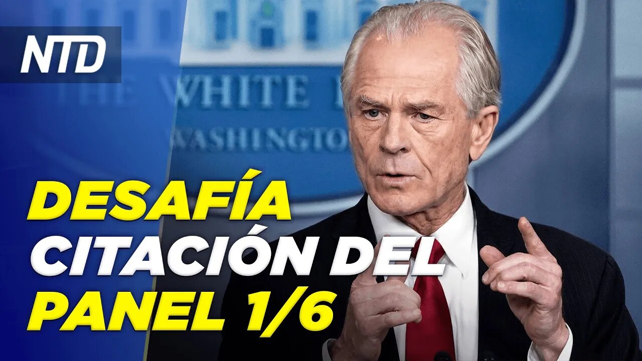 Peter Navarro desafía citación del panel 1/6; Avanza Proyecto de Ley control de armas | NTD