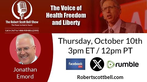 Jonathan Emord, Military Intel Powers, Prop One Trojan Horse, Kamala Interview Edits, Food and Farm Failures, Mental Health - The RSB Show 10-10-24