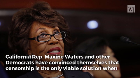 Katie Pavlich: Maxine Waters and the Left Censor Anything They Don't Like... Including Truth