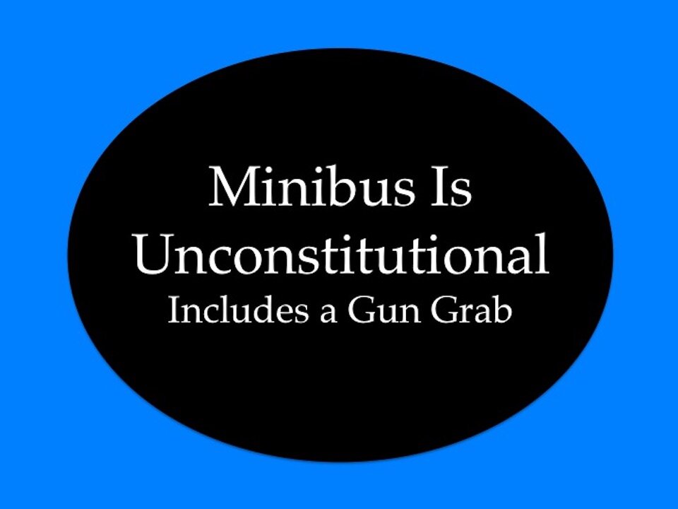 The Minibus is Unconstitutional