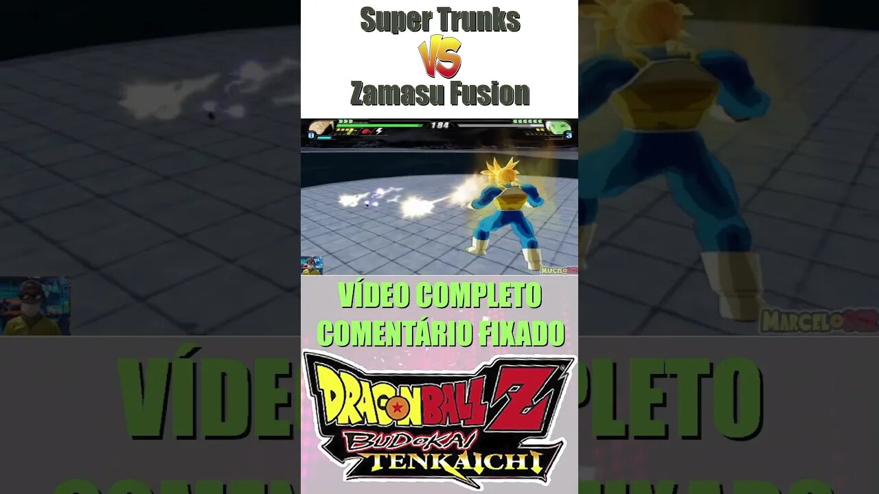 Super Trunks Vs. Zamasu Fusion #shorts #db #dbz #dbgt #dbs #dbkai #dbzamv #dbzcosplay #gogetassj