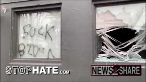 Antifa vandalize Democratic Party office in Portland, 8 arrested