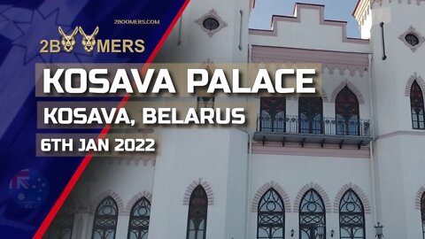 KOSAVA PALACE, KOSAVA, BELARUS - 6TH JANUARY 2022