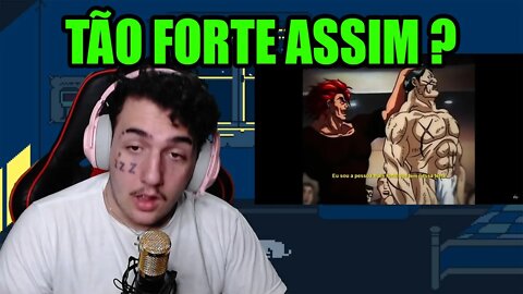 (ESSE CARA PAROU UM TERREMOTO '-' ) REAGINDO a Yujiro (Baki The Grappler) - O Melhor | M4rkim