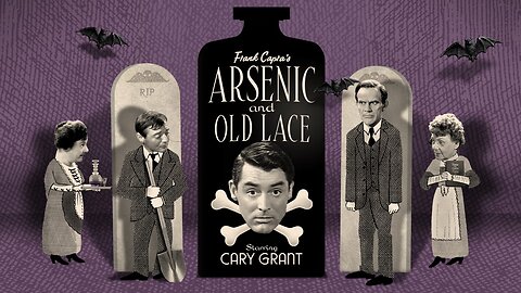 Arsenic and Old Lace (1944 Full Movie) | Screwball/Horror-Comedy/Crime | Cary Grant, Raymond Massey, Jack Carson. | #HappyHalloween 🎃