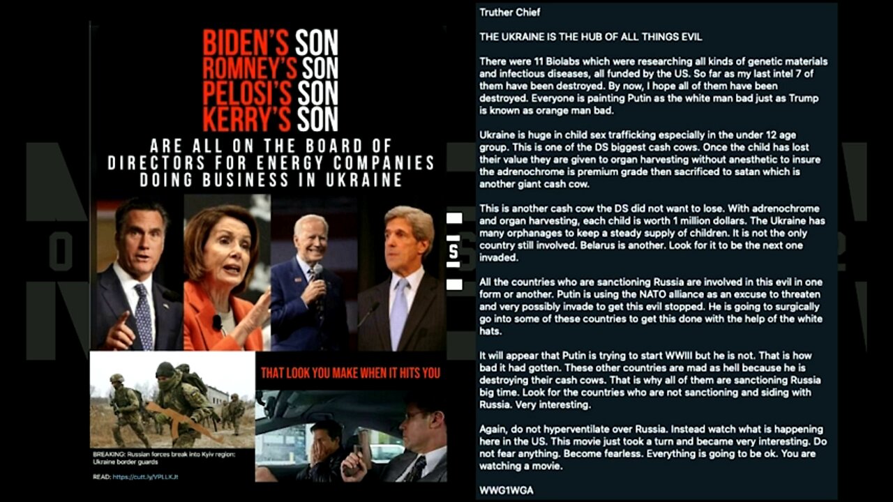 Politicians ties to Ukraine, PUTIN says enough.