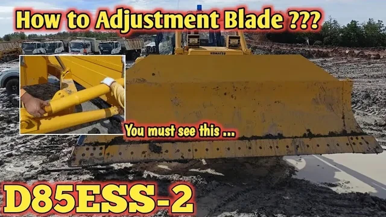 How to Adjustment tilt blade