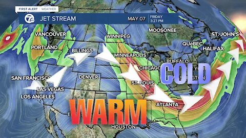 7 First Alert Forecast 5 p.m. Update, Thursday, May 7