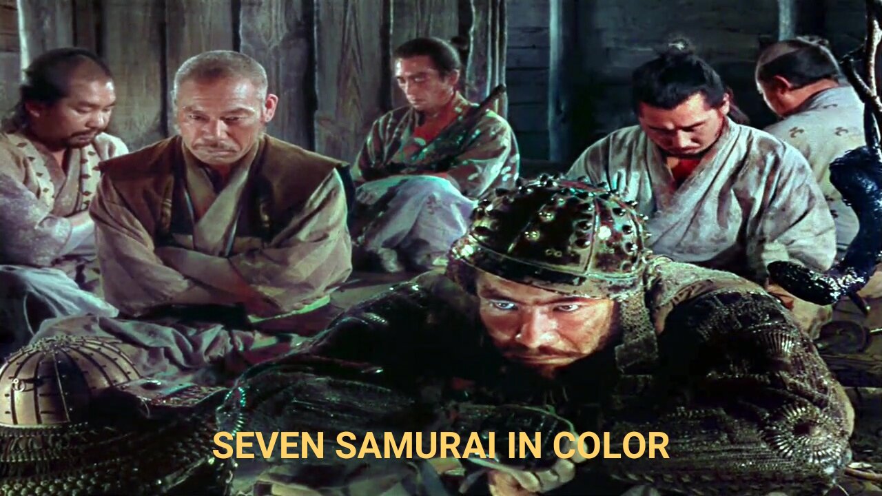 Seven Samurai Colorized