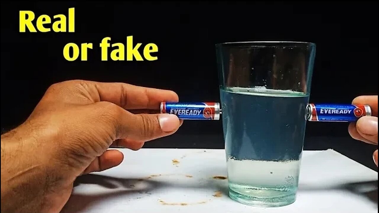 Is Battery Making Tornado in Water Real or Fake?