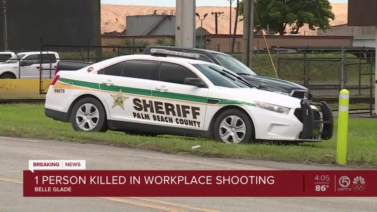 Employee killed at sugar facility near Belle Glade; Gunman arrested