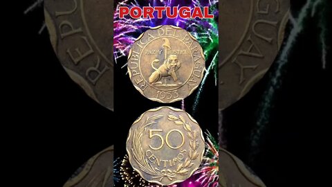 Portugal 50 centimos 1953.#shorts #coinnotesz