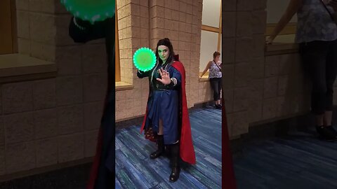 Dr. Strange is about to cast a spell on you! What do you do? #cosplay #drstrange #marvel