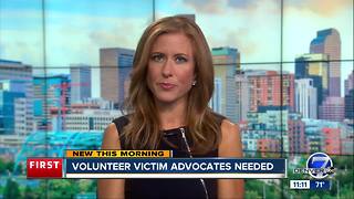 Volunteer victim advocates needed