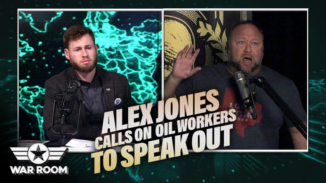 Alex Jones Calls On Oil Workers To Speak Out On Biden Gas Outages