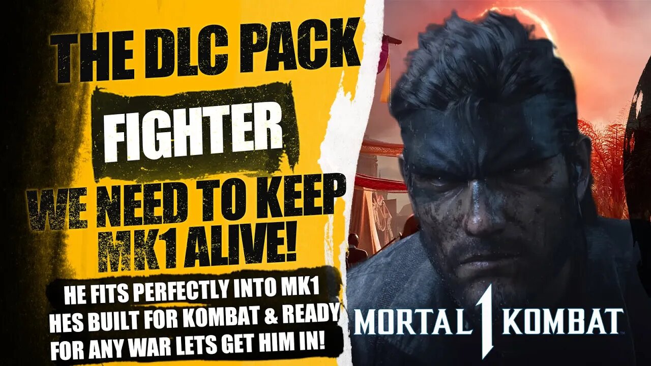 Mortal Kombat 1: Heres Why we need a METAL GEAR SOLID DLC PACK SEAT! (Quick Thoughts)