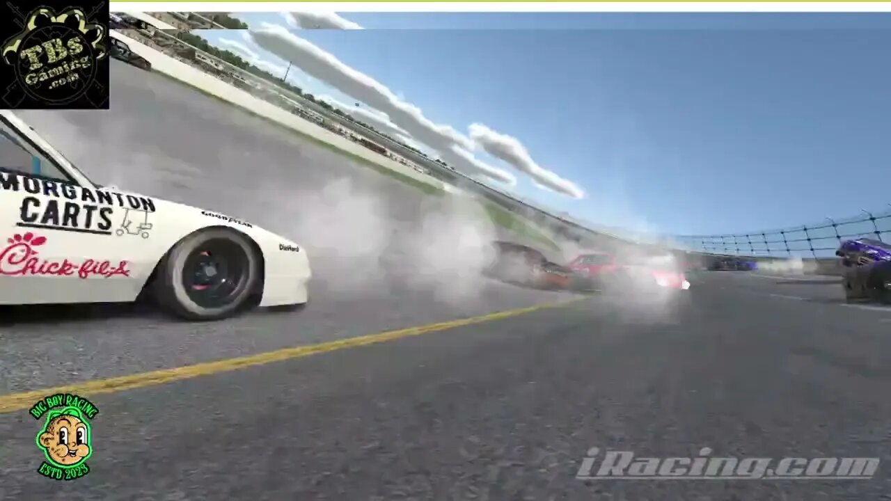 Huge accident #iRacing