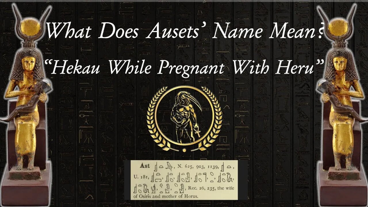 ~ Egyptian Goddess Isis, Mother of Horus: What Her Name Means & Her Association With Magic ~