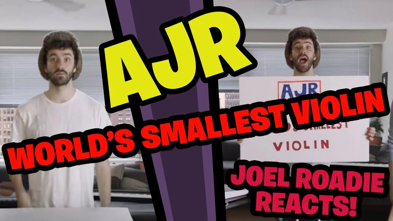 AJR - World's Smallest Violin (Official Video) - Roadie Reacts