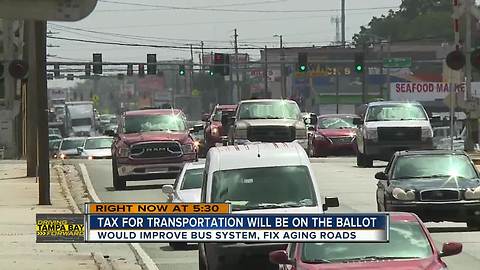 Citizens group asking voters to approve 1 cent sales tax increase to fix transportation issues