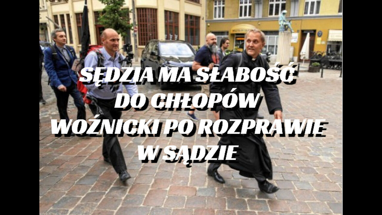 JAKUB NIEWIASTY NIE PRZEPROSIŁ PROWOKACYJNE ZACHOWANIE MINISTRANTA WOŹNICKI PO ROZPRAWIE 2.03