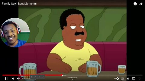 husleteaking reactino Best moments of Family Guy