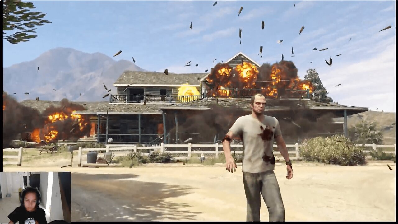 Grand Theft Auto V | Crashing planes and blowing up the competition